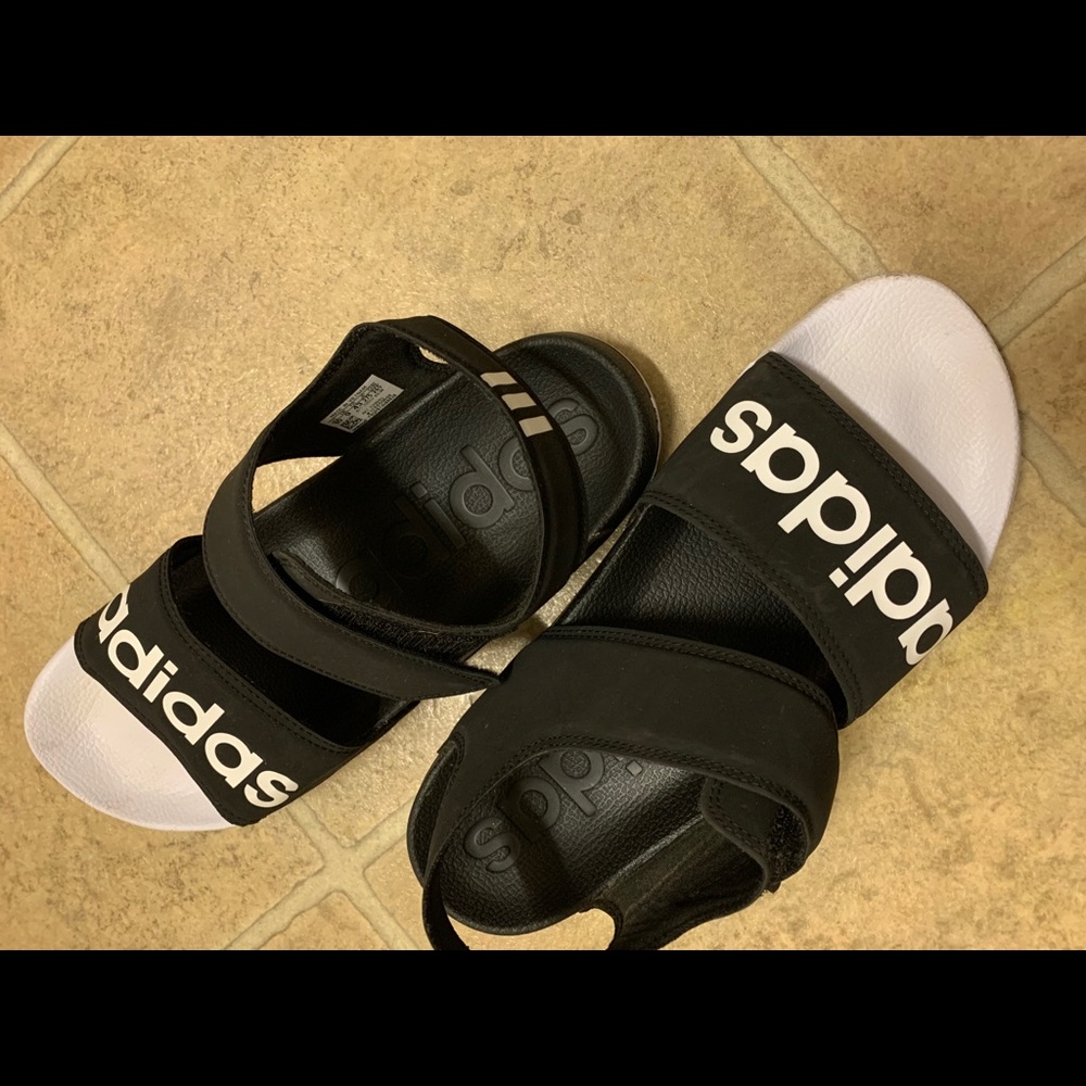 Adidas sandals! Worn two times!